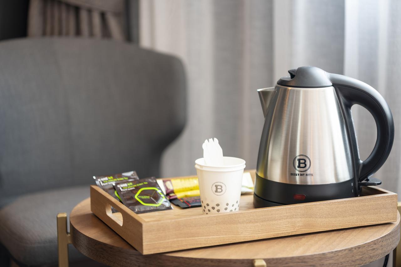 Brown-Dot Hotel Shinho Busan Bagian luar foto