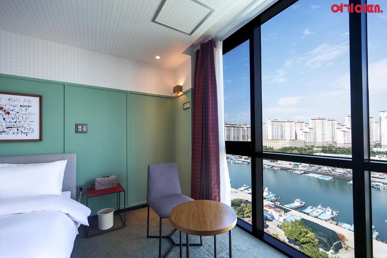 Brown-Dot Hotel Shinho Busan Bagian luar foto